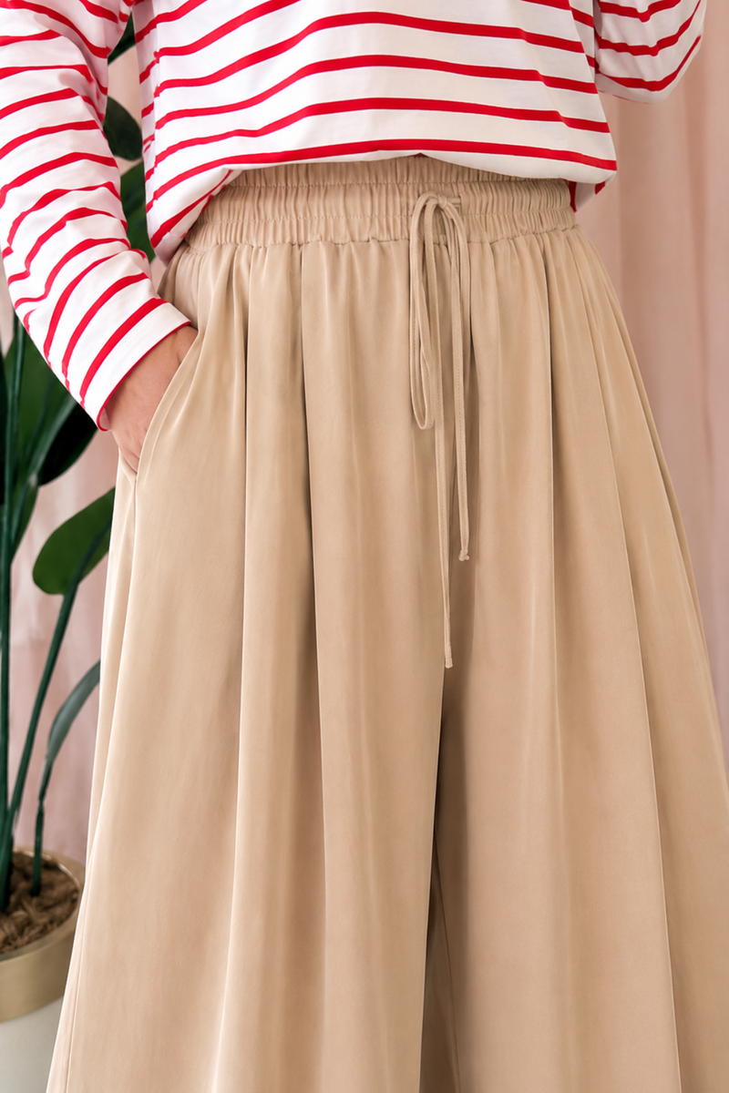 Pantolon Etek- Bej