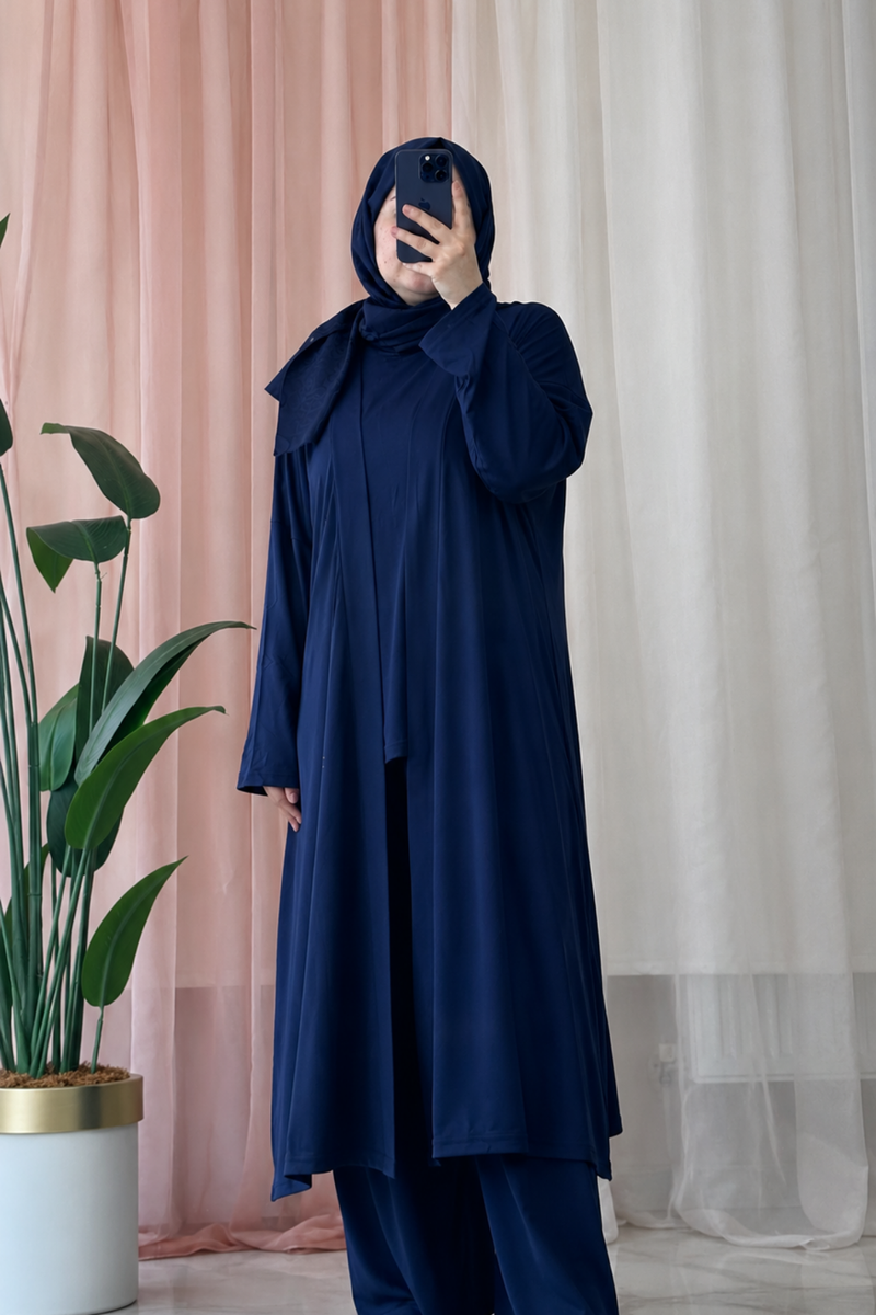 3'lü Marina Takım - Lacivert