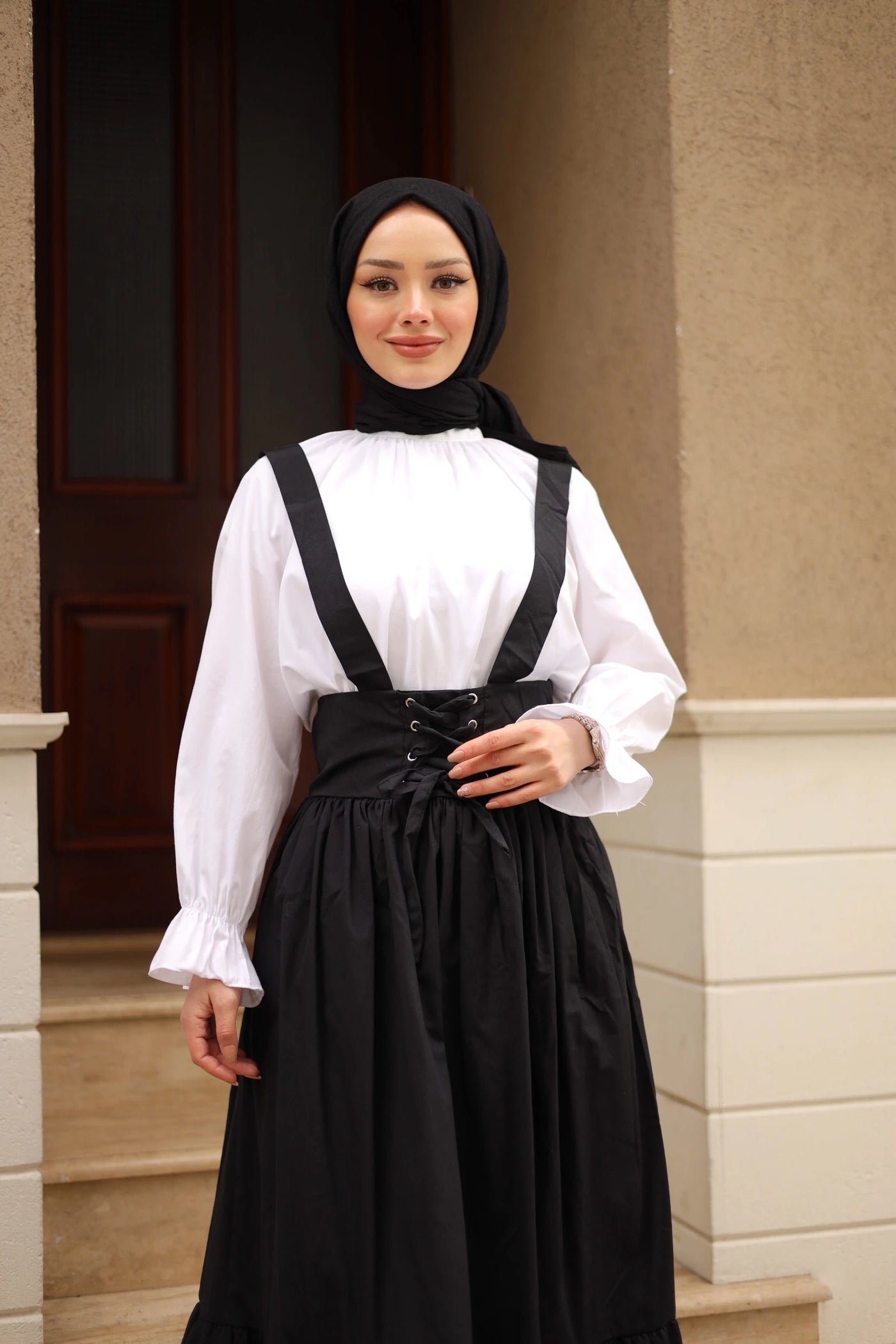 Bambu Şal - Siyah