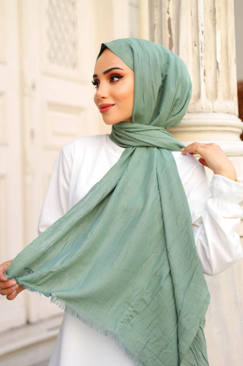 Bambu Şal - Mint