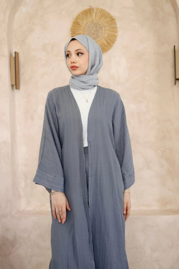 Ahsen Kimono Takım - Gri
