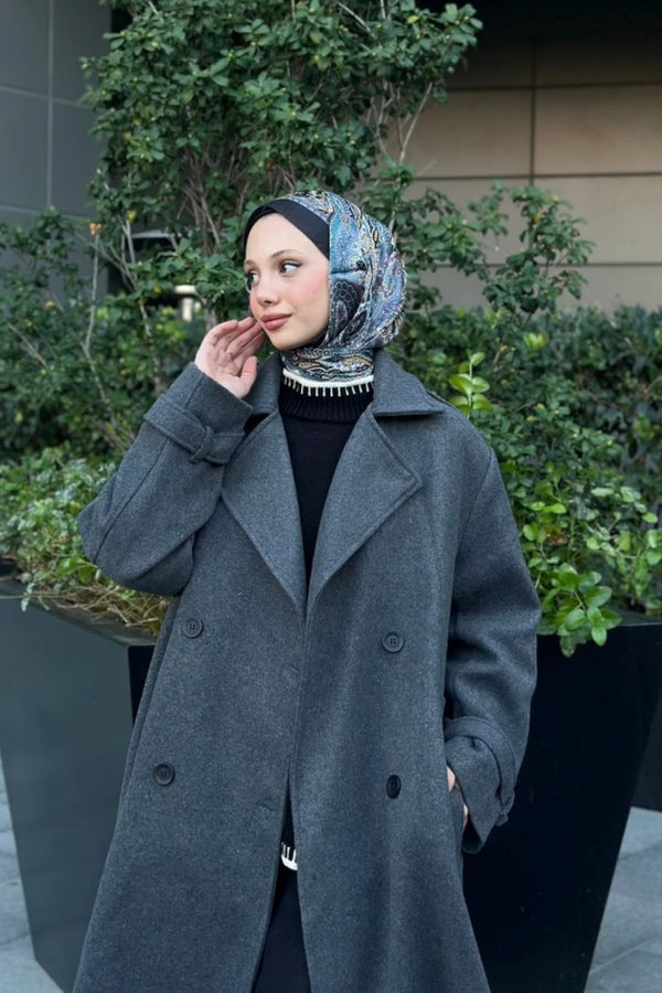 Massi Kaşe Kaban - Antrasit