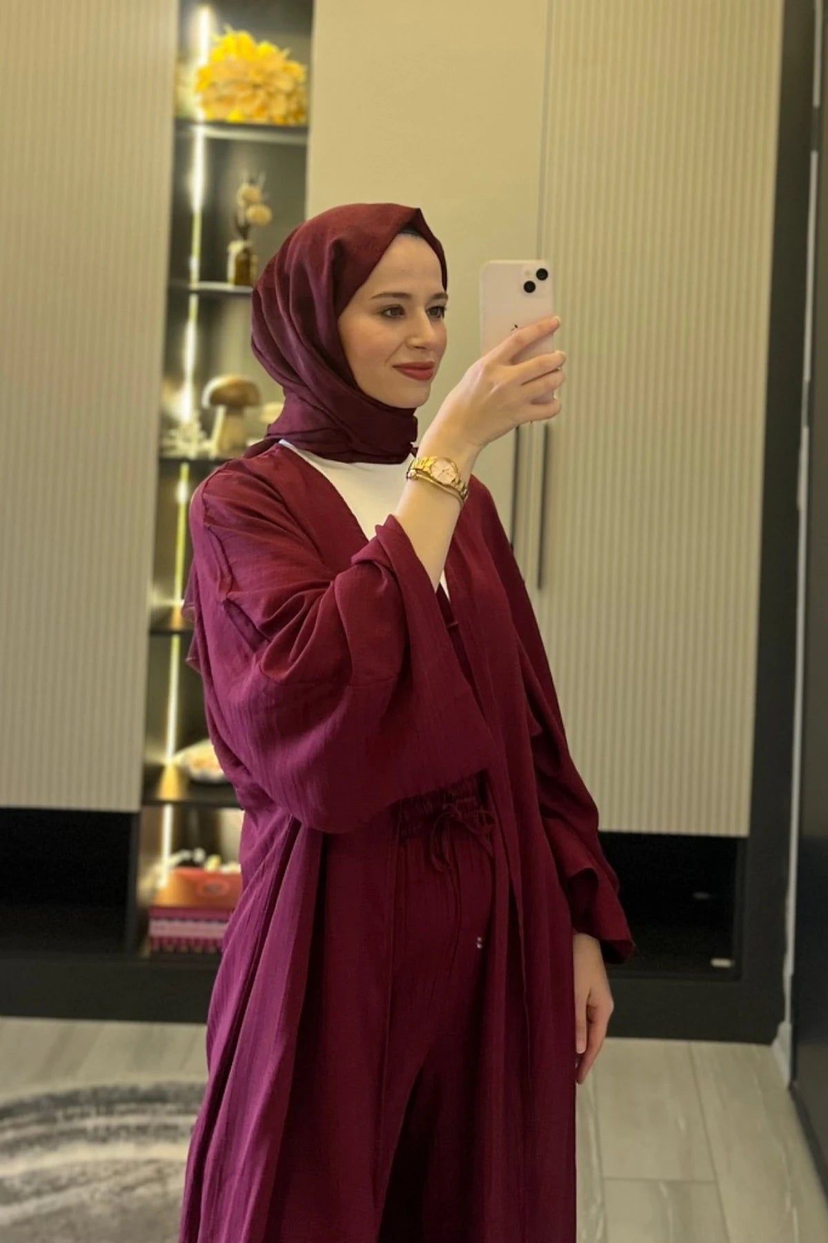 Ahsen Kimono Takım - Mavi