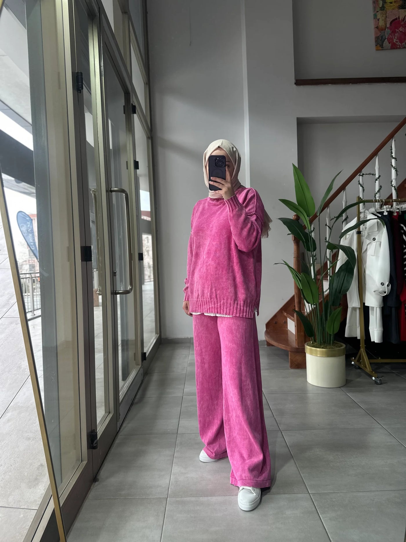 Monika Triko Takım - Pembe