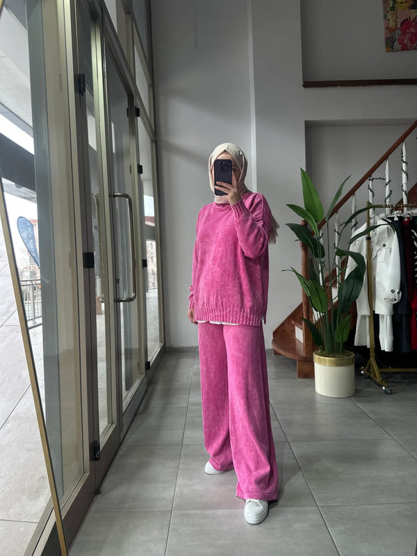 Monika Triko Takım - Pembe