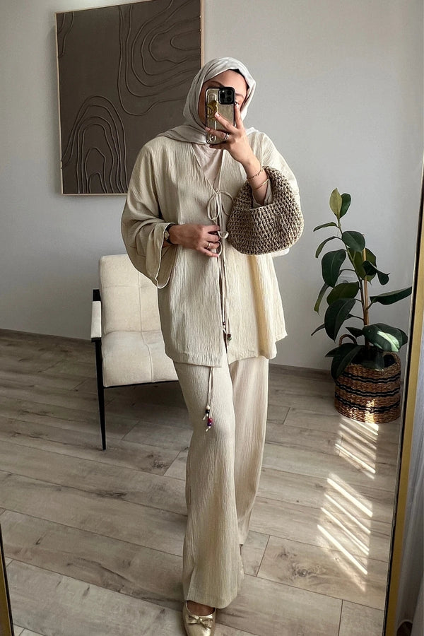 Anna Takım - Krem