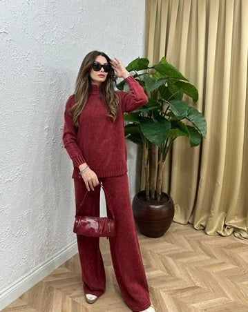 Monika Triko Takım - Kırmızı