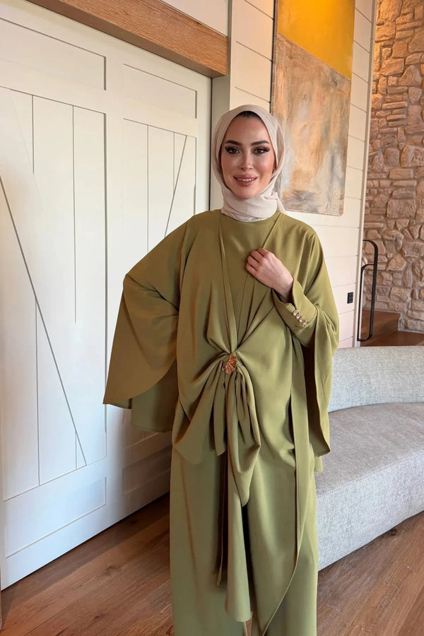 3'lü Aura Takım - Yağ Yeşili