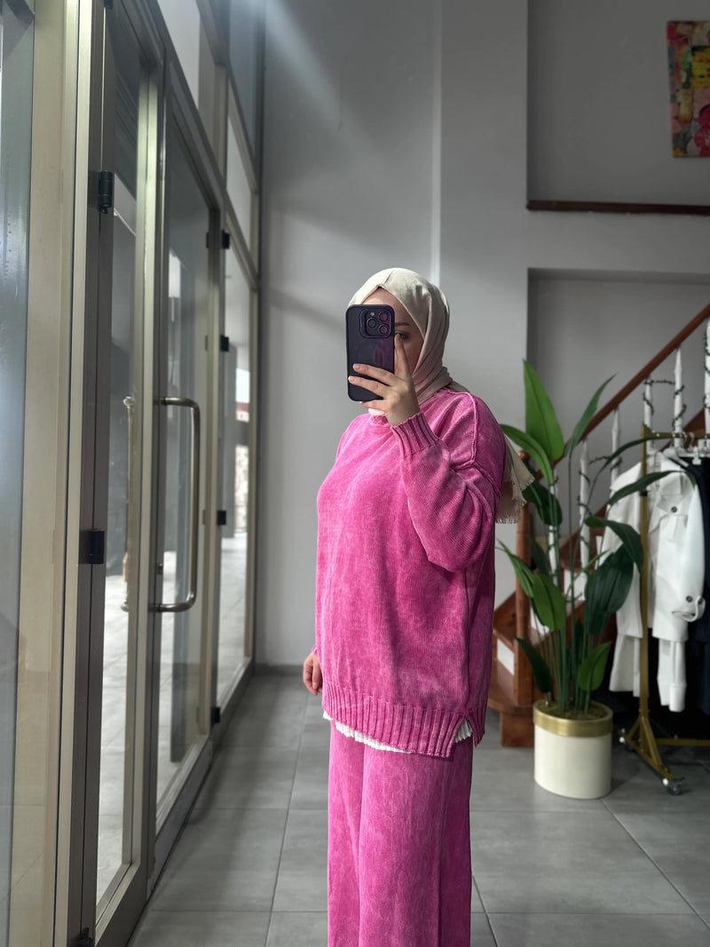 Monika Triko Takım - Pembe