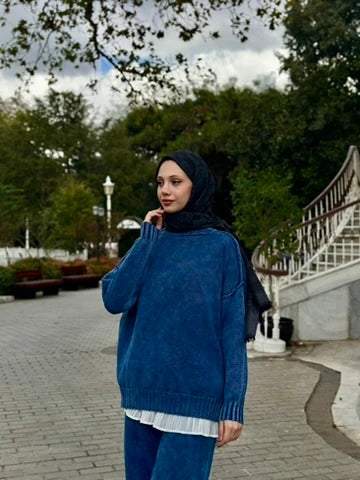 Desenli Kaşmir Şal - Siyah