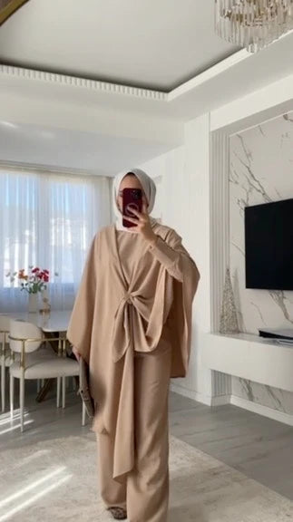 3'lü Aura Takım - Bej