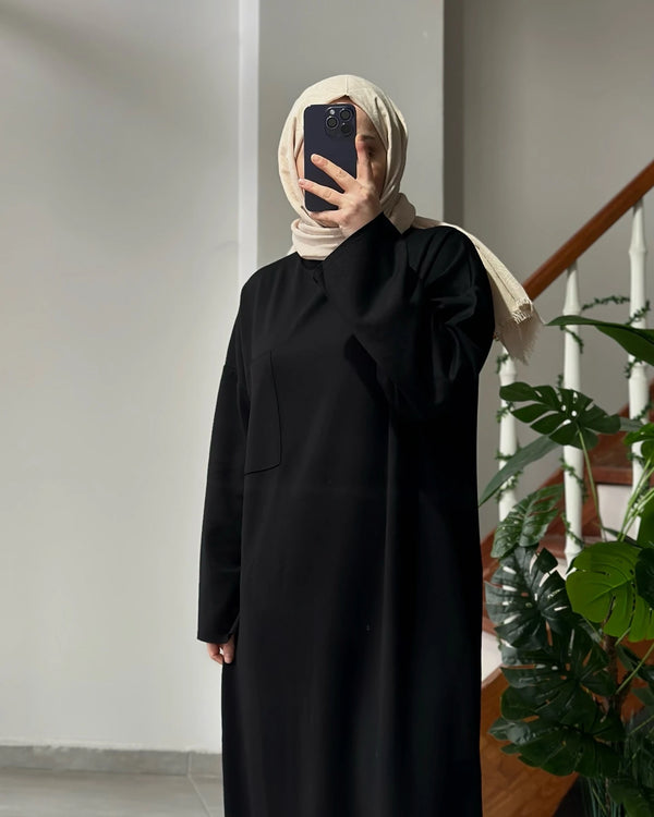 Asia Oysho Elbise - Siyah