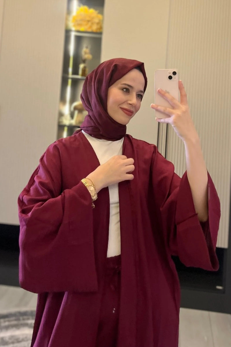 Ahsen Kimono Takım - Mavi