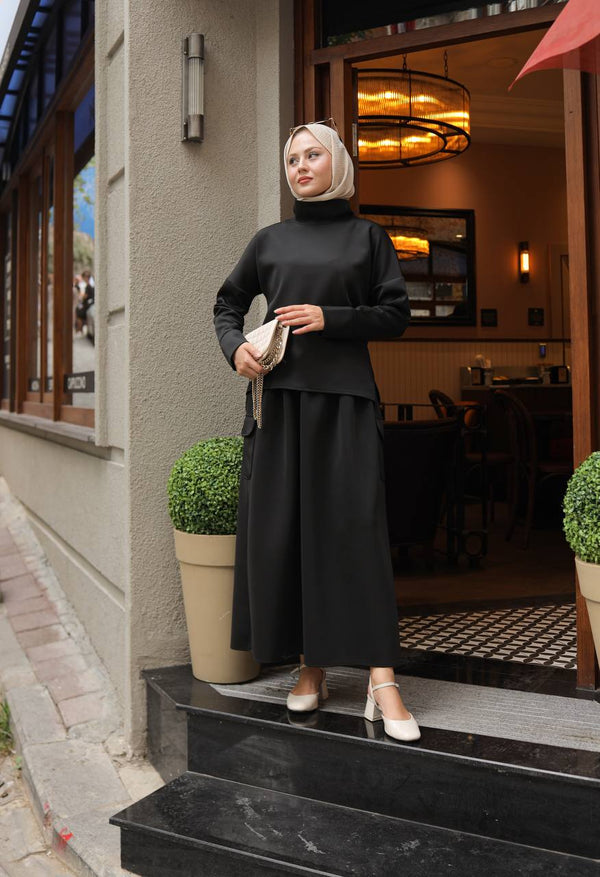 Bella Skuba Etek Takım - Siyah